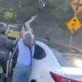 Hombre habría sacado pistola tras accidente en Santander