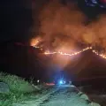 Crece la emergencia por incendio forestal provocado en Villa de Leyva: pasó de 350 a 1.200 hectáreas hechas cenizas