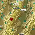 Temblor en Colombia.