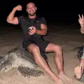 Influencer ucraniano sobre tortuga
