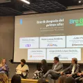 Bre-B después del primer año: el camino hacia una nueva transformación financiera Julián Mora, Vicepresidente Corporativo Bancolombia Javier José Suárez, Presidente Davivienda María Lorena Gutiérrez, Presidenta Grupo Aval Marcela Torres, Gerente General Nu Colombia Jorge Andrés López Bautista, Presidente Ejecutivo Banco Cooperativo Coopcentral Moderadora: Claudia Palacios Giraldo