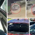 Imágenes del caso de intolerancia en un parqueadero de Cajicá.