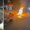 Una mujer de 70 años murió tras ser arrollada por dos jóvenes de 15 y 16 años que se movilizaban a alta velocidad en una motocicleta.