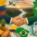 Collage Brasil y Estados Unidos / Abelardo De La Espriella y Luiz Inácio Lula da Silva