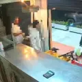 El secuestro quedó en video.