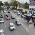 La Secretaría de Movilidad de Medellín publicó los números en su cuenta oficial de Twitter.