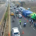 La seccional de Tránsito y Transporte brindó recomendaciones a conductores.
