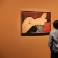Exposición 'Modigliani, un pintor y su marchante', en el Museo de L'Orangerie de París.