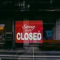 Cierre de tienda
