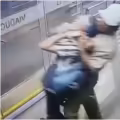En el video de las cámaras de seguridad quedó registrado el violento ataque contra un adulto mayor.