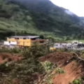 Derrumbe en Mallama, Nariño.