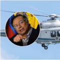 Helicóptero presidencial se queda sin 'suspensión temporal del soporte'