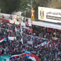 Manifestación a favor de la independencia del Yemen del Sur, en la ciudad de Adén.