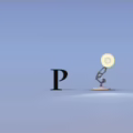 logotipo de pixar