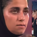 Protesta de las jugadoras de Irán
