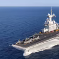El Charles de Gaulle es el buque insignia de la Marina francesa.