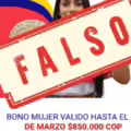 Estafa bono mujer