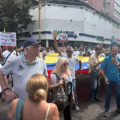Protestas en Venezuela para exigir aumento del salario mínimo.