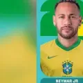 Neymar en el álbum Panini 2026