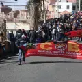Protesta para exigir la renuncia del presidente de Bolivia, Rodrigo Paz