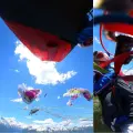 La colisión ocurrió sobre los Alpes austríacos.