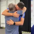 Lionel Scaloni y Martín Palermo