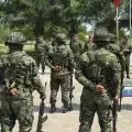 Cúpula de la fuerza pública en el recorrido regional.