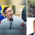 Gustavo Petro, Chiquito Malo y Ricardo Giraldo