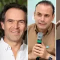 Alcaldes de Medellín, gobernador de Antioquia y presidente electo De la Espriella.