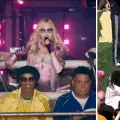 Madonna, Ronaldo y Ronaldinho.