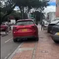 Nueva imprudencia de tránsito.