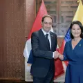 José Manuel Restrepo y Keiko Fujimori