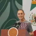 La presidenta de México, Claudia Sheinbaum; y la presidenta de Perú, Keiko Fujimori.
