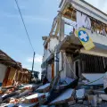 Colapso total del hospital San Rafael del municipio de El Águila en el norte del Valle. Autoridades reportan daños en el 70% de la población.