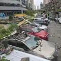 Daños en China tras el paso del tifón Dolphin