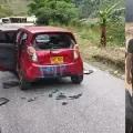 Los uniformados secuestrados.