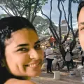 María Camila Ospina y su esposo, John Edward Viedman, víctimas del terremoto en Cali.