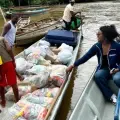 Ayuda humanitaria entregada por el Banco de Alimentos de Bogotá