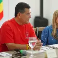 Dumek Turbay, alcalde de Cartagena y Elsa Noguera, ministra de Transporte.