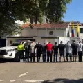 Los 15 capturados.