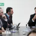 Ministro de Agricultura, Indalecio Dangond, en reunión con el BID.