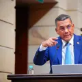 El ministro de Defensa, Jorge Eduardo Mora