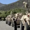 Llegada de militares a Santa Marta.