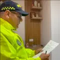 Uno de los capturados en la operación.