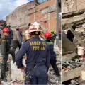 Video del momento de rescate de mujer que quedó atrapada en vivienda que colapsó en Pereira por daños en el terremoto de 7,4
