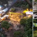 Varios puntos de la ciudad de Medellín y los municipios del Valle de Aburrá sufrieron afectaciones por las fuertes lluvias que se registraron este viernes.