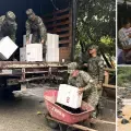Avanza la atención a las víctimas de la emergencia en La Iguaná.