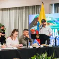 El presidente Abelardo De La Espriella en una visita oficial a San Andrés, Providencia y Santa Catalina, el 16 de octubre de 2026