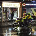 Operativo de seguridad en el Parque Lleras
