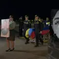 El doloroso recibimiento de los restos de la patrullera María José Recuero en Montería, su tierra natal.